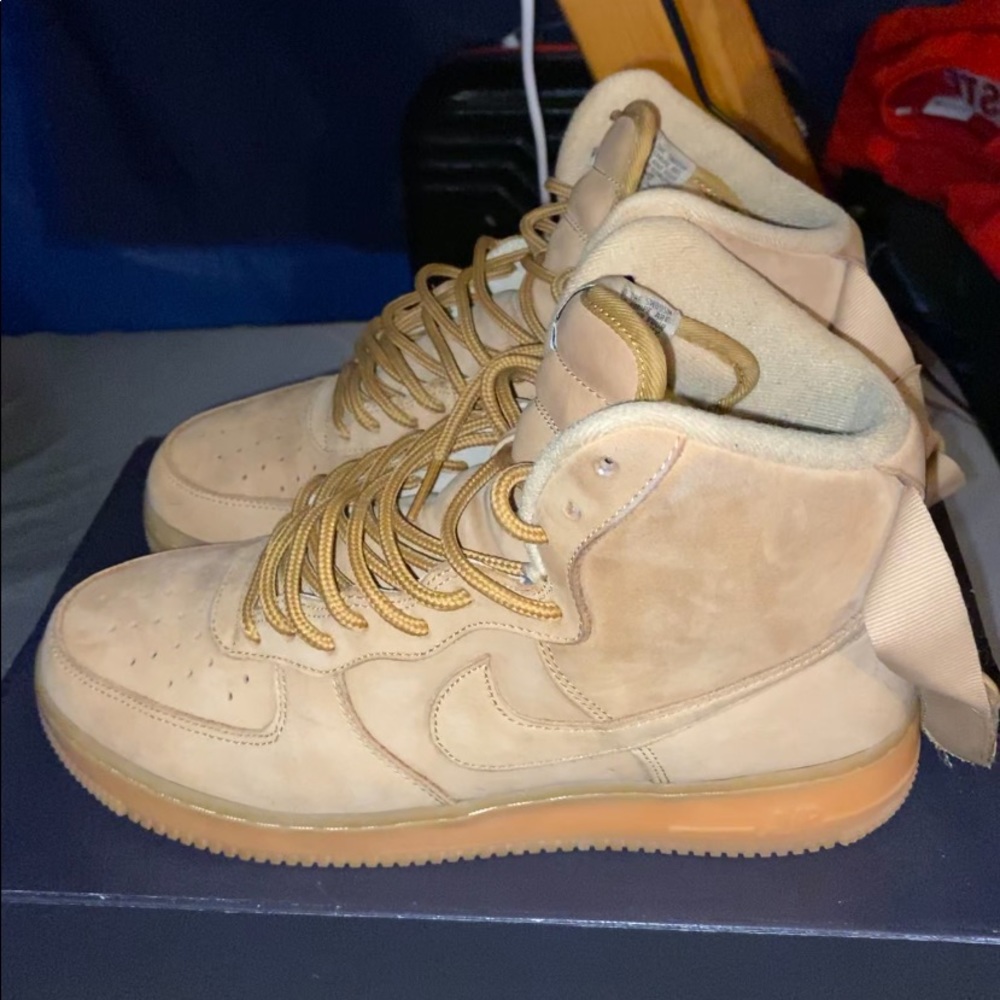 Air Force 1 high tops.